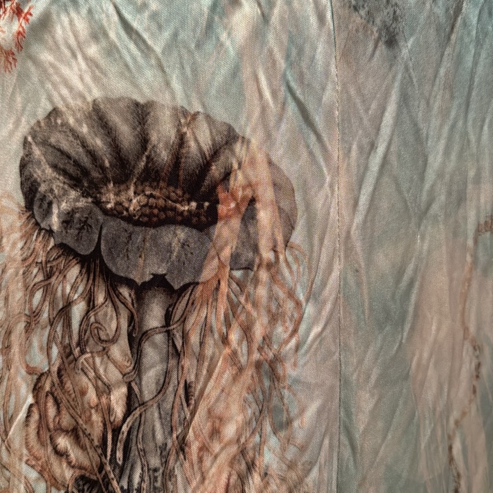 Jean Paul Gautier Jellyfish Jumpsuit, Small Hole  On Lower Leg, Barely Noticable - Picture 4 of 8